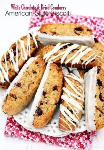 Decadent White Chocolate Cranberry Biscotti Recipe