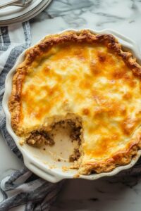 Savory Cheeseburger Pie Recipe