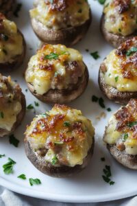 Barefoot Contessa Sausage-Stuffed Mushrooms Recipe