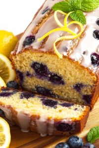 Moist Keto Almond Flour Blueberry Bread Recipe