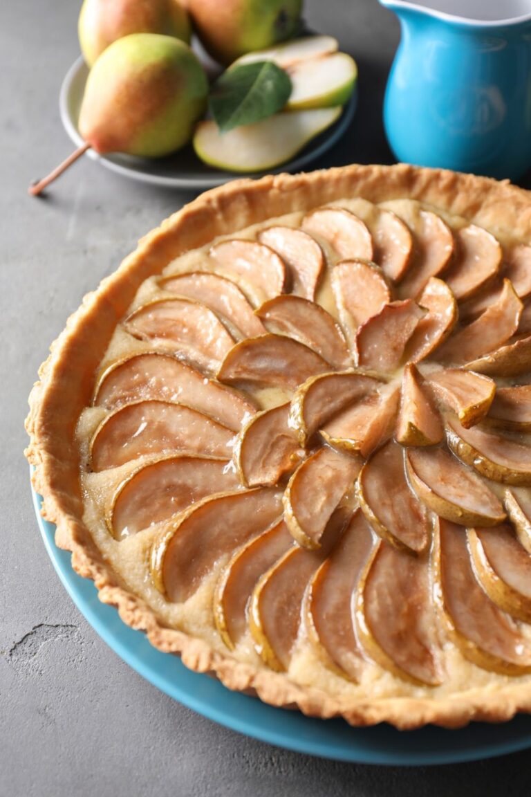 Rustic Pear Tart Recipe