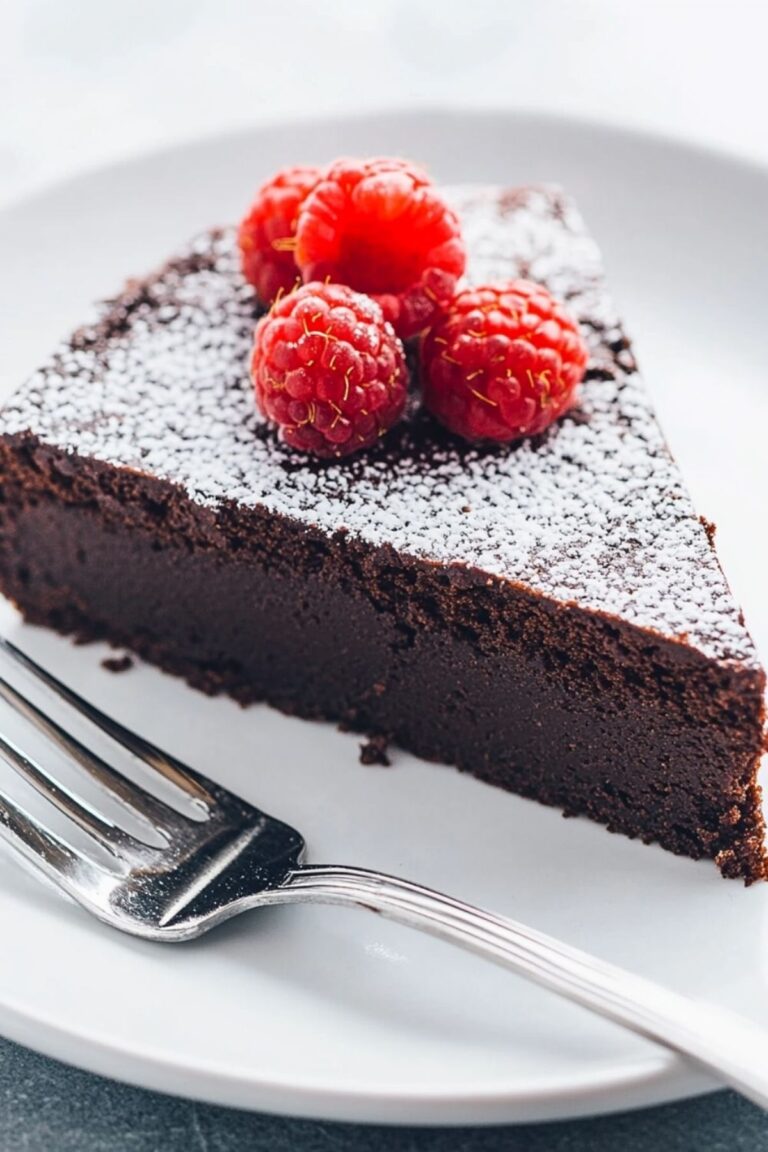 Decadent Keto Flourless Chocolate Cake Recipe