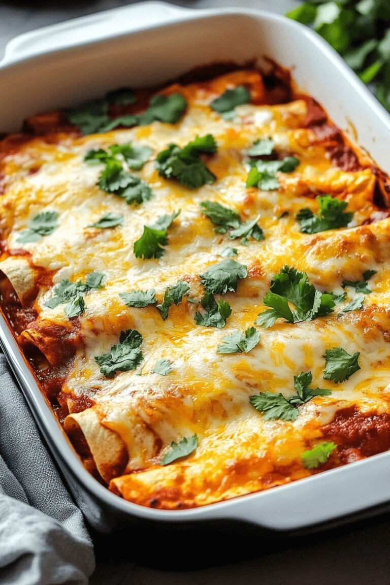 Creamy Chicken Enchiladas Recipe