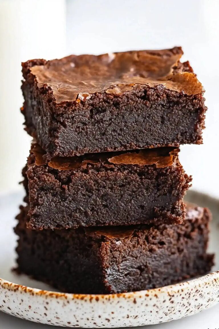 Fudgy Keto Avocado Brownies Recipe