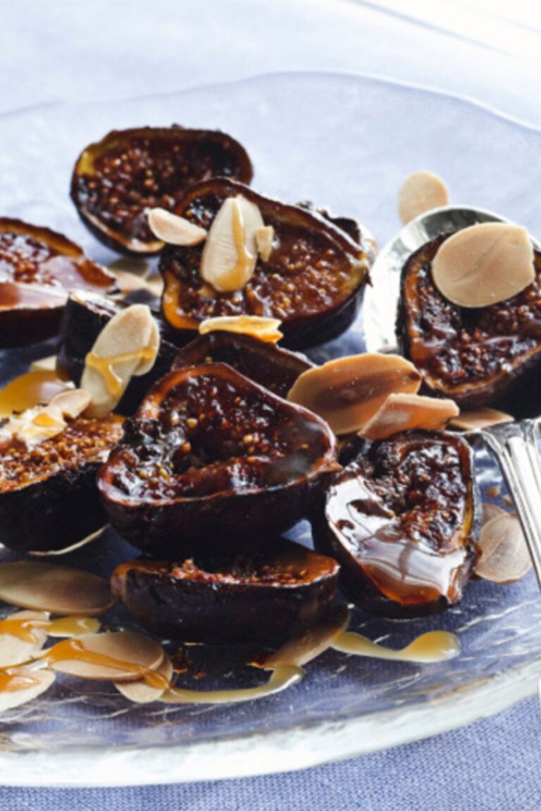 Ina Garten Roasted Figs With Caramel Sauce Recipe