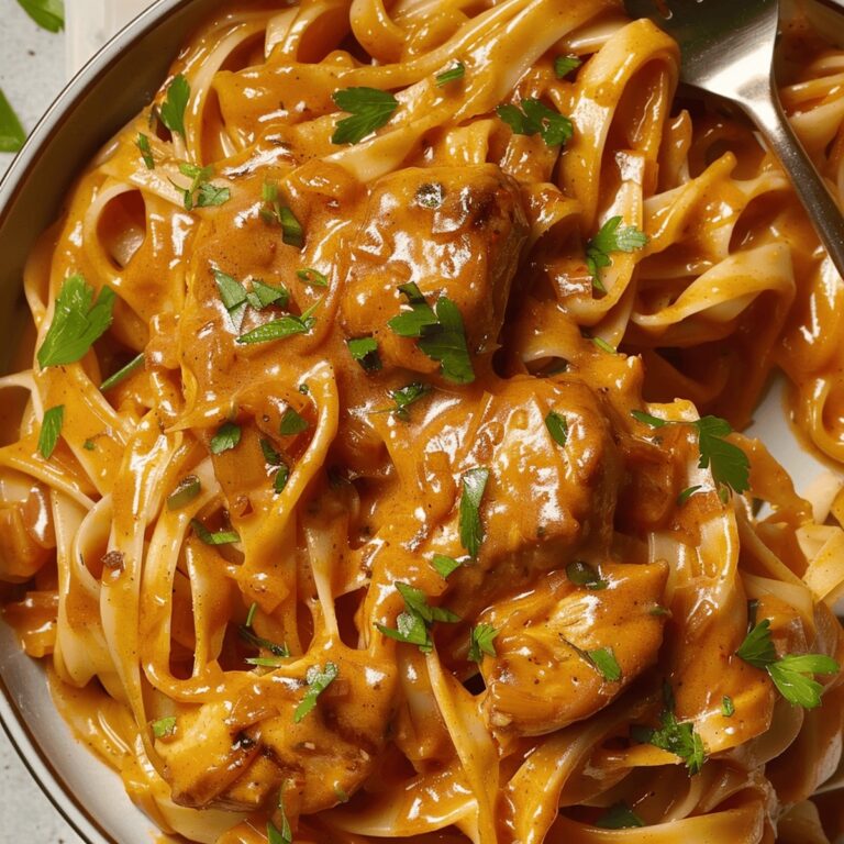Creamy Gochujang Chicken Alfredo Recipe