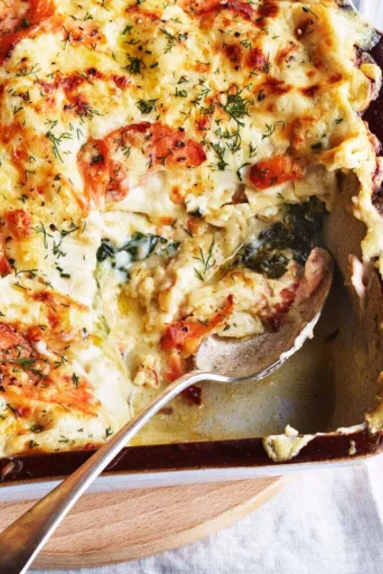 Jamie Oliver Salmon And Spinach Lasagne Recipe