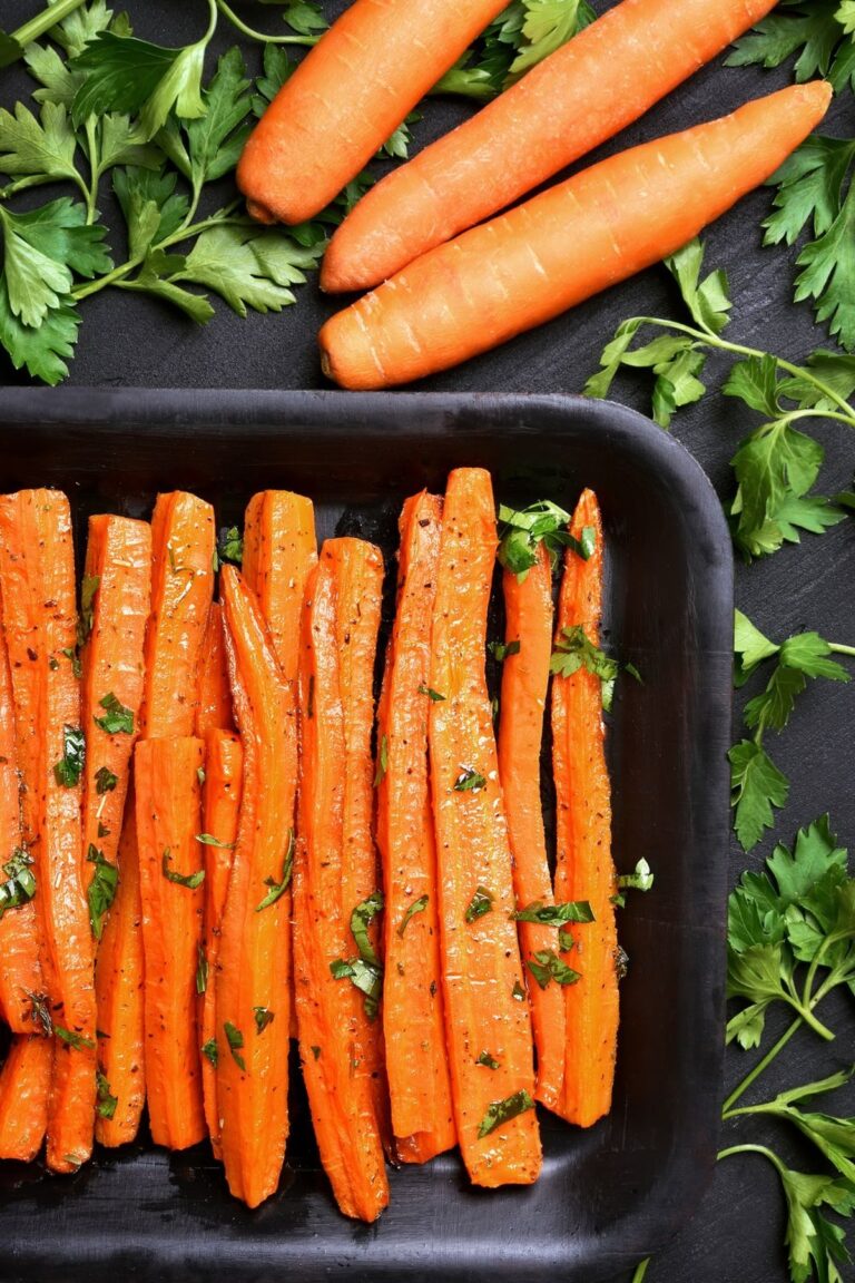 Rustic Maple Roasted Carrots Recipe