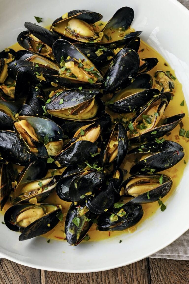 Ina Garten Mussels With Saffron Cream Recipe