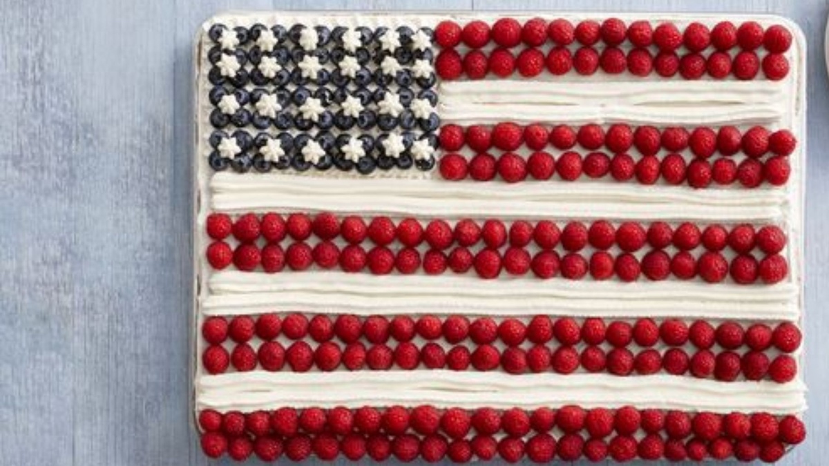 Ina Garten American Flag Cake Recipe