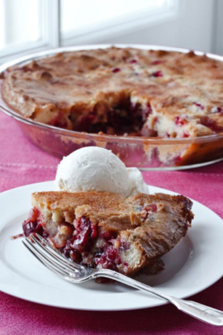 Ina Garten Easy Cranberry & Apple Cake Recipe