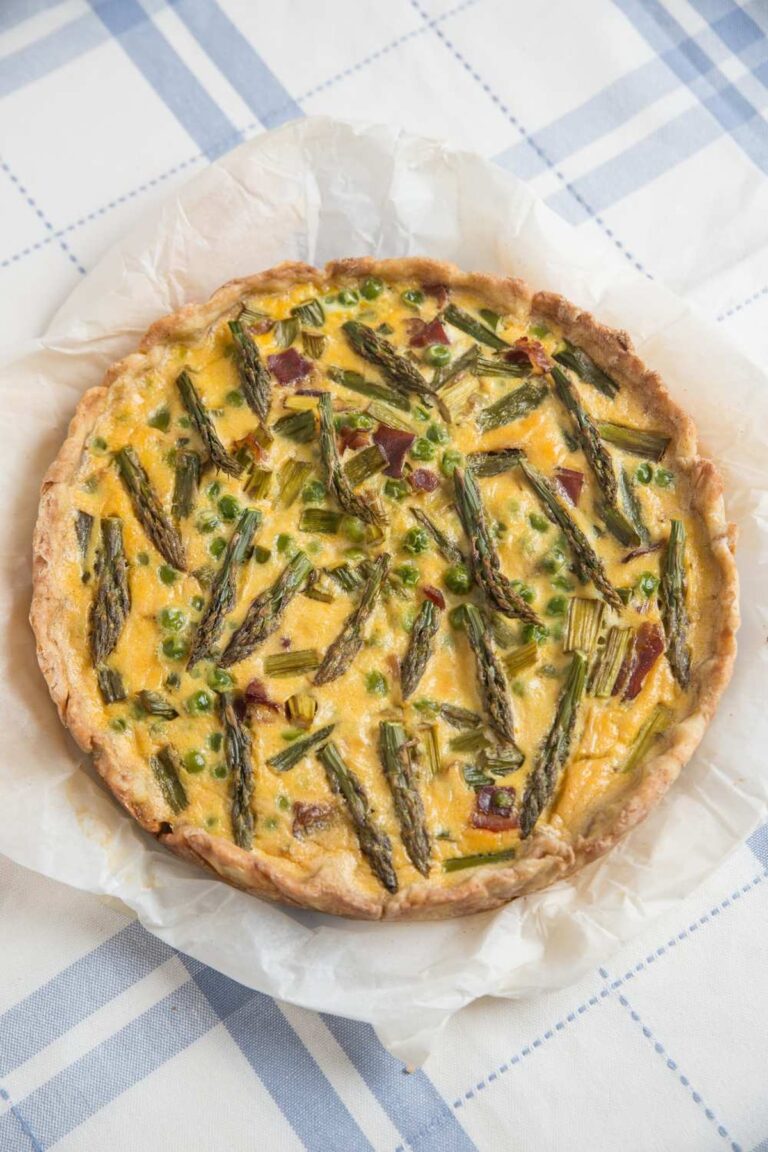 Elegant Barefoot Contessa Asparagus Quiche Recipe
