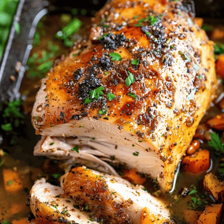 Juicy Thanksgiving Turkey Breast Recipe