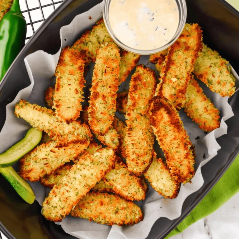 Irresistible Air Fryer Dill Pickles Recipe