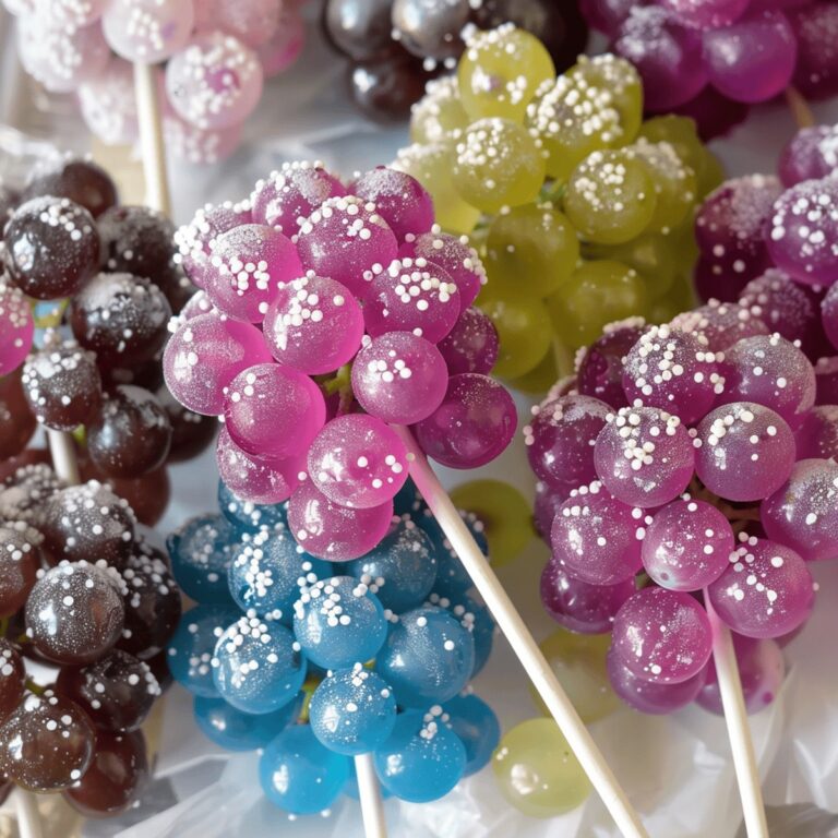 Sweet Candy Grapes Recipe