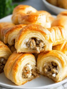 Irresistible Sausage And Cream Cheese Crescents Recipe