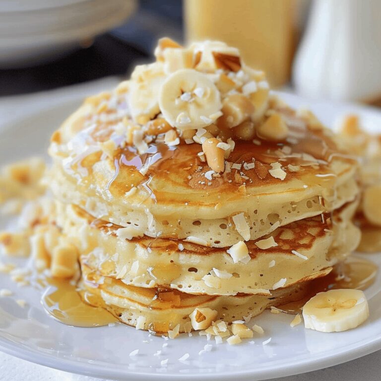 Irresistible Coconut Macadamia Pancakes Recipe