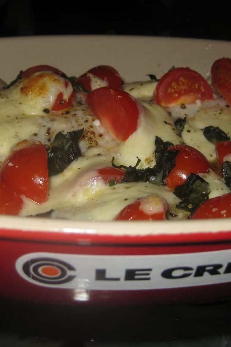 Jamie Oliver Roasted Cod With Cherry Tomatoes, Basil And Mozzarella Recipe