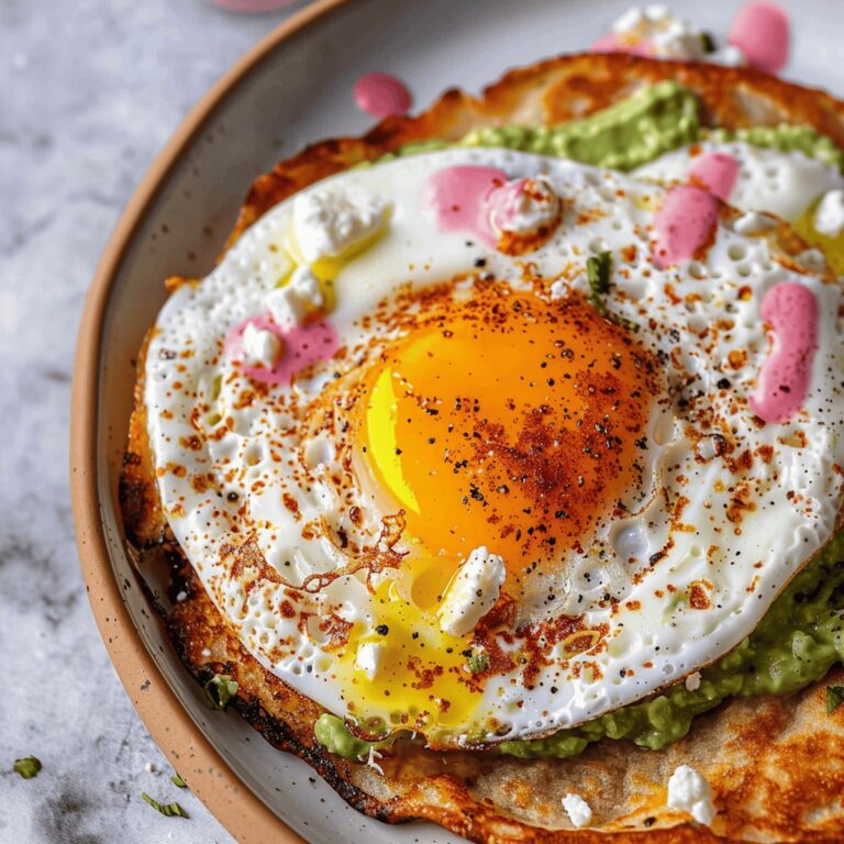 Delectable Feta Fried Eggs Recipe