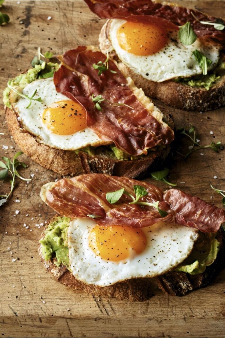 Ina Garten Avocado & Fried Egg Tartines Recipe