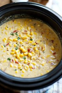 Creamy Slow Cooker Corn Chowder Recipe