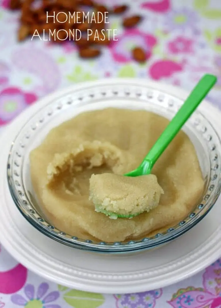 Silky Homemade Almond Paste Recipe