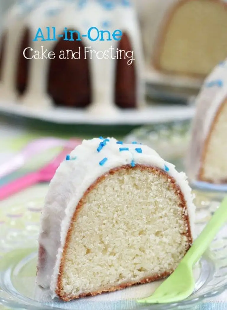 Decadent Cream Cheese Cake And Frosting Recipe