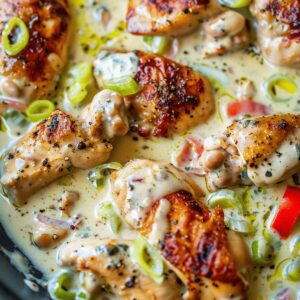 Zesty Pepperoncini Chicken Skillet Recipe