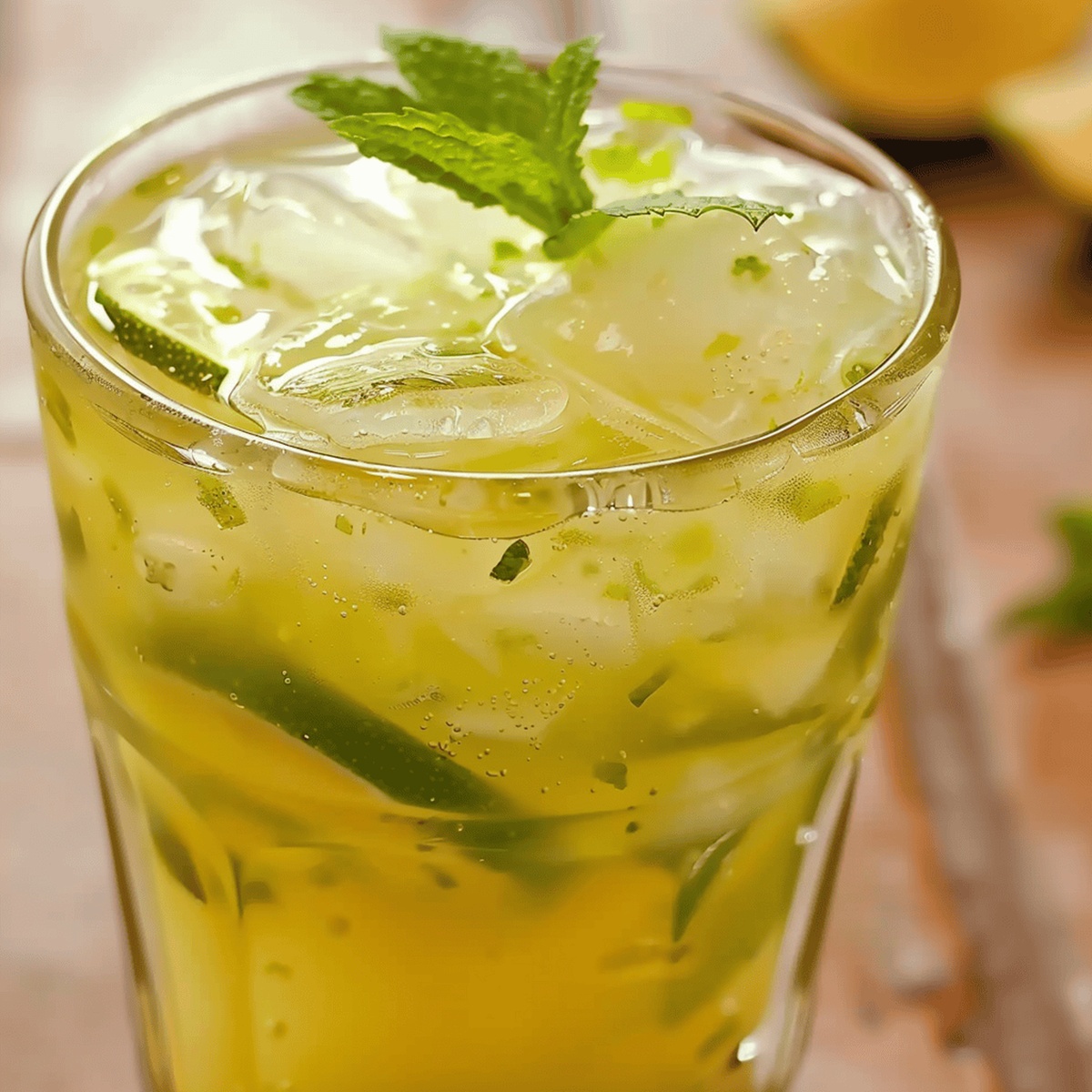 Refreshing Honey Ginger Limeade Recipe
