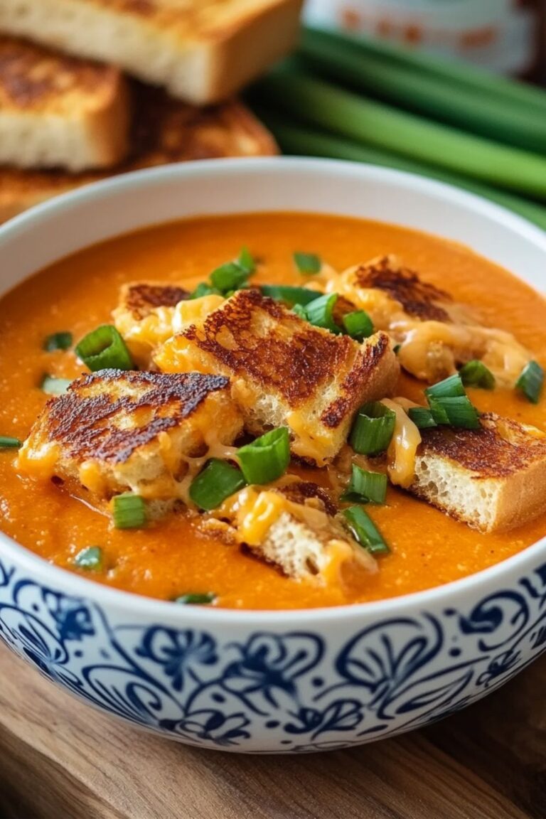 Barefoot Contessa Easy Tomato Soup & Grilled Cheese Croutons Recipe