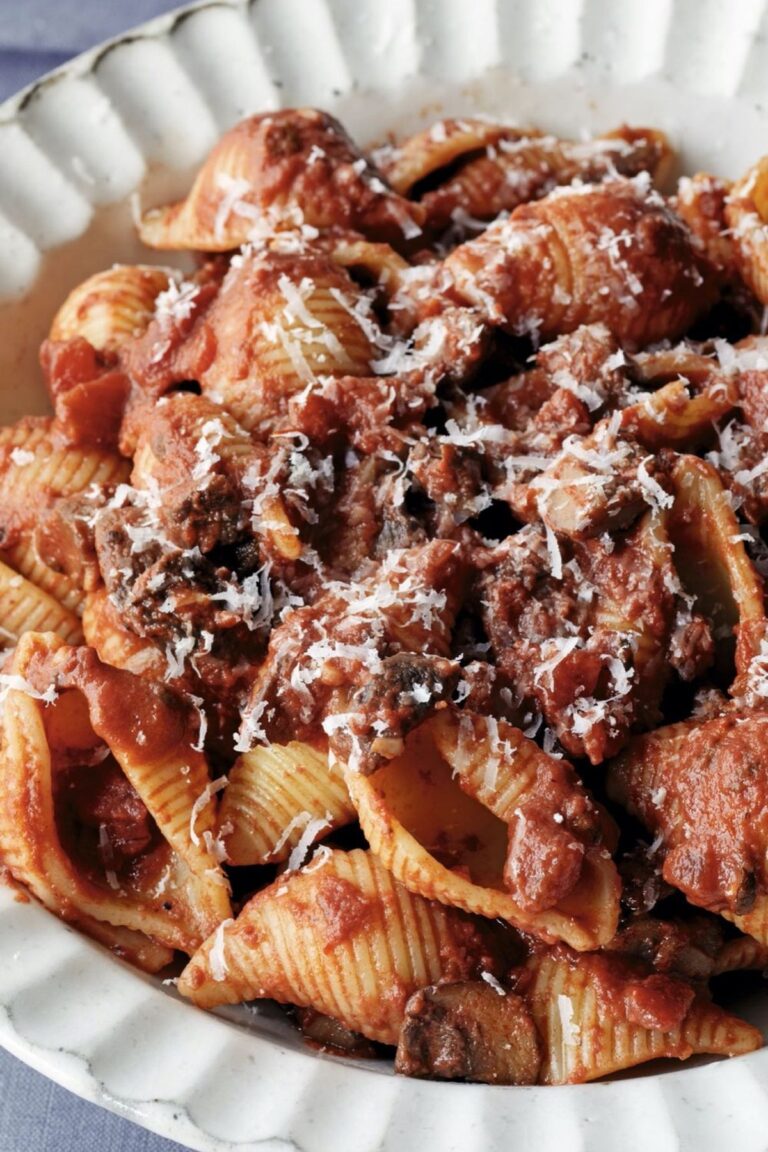 Rich Ina Garten Mushroom Bolognese Recipe
