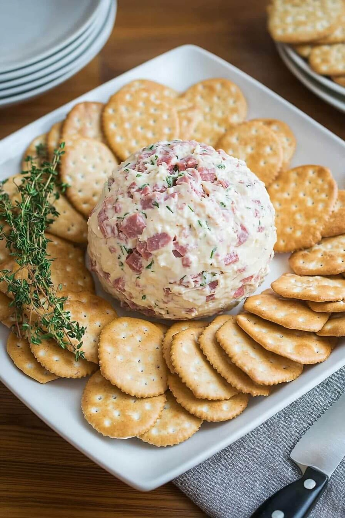 Savory Chipped Beef Cheese Ball Recipe