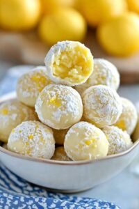 Decadent White Chocolate Lemon Truffles Recipe