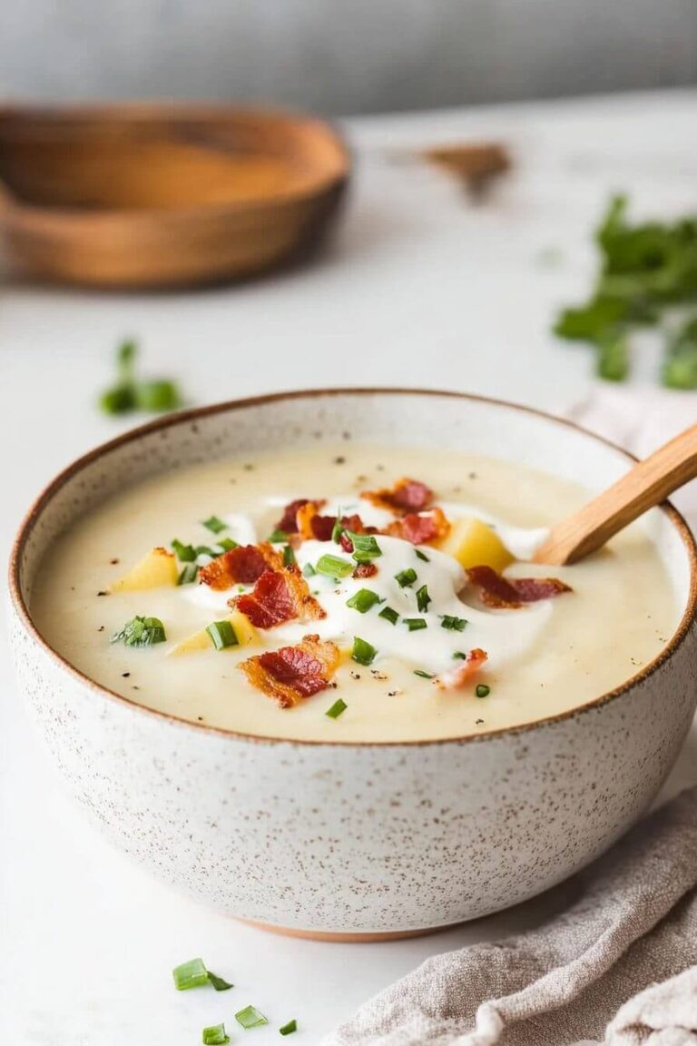 Comforting Baked Potato Soup Recipe