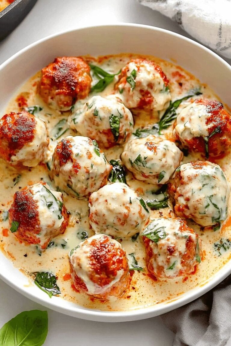 Creamy Ricotta Meatballs Recipe