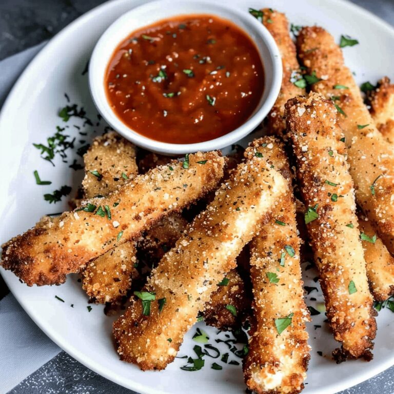 Crispy Golden Mozzarella Sticks Recipe