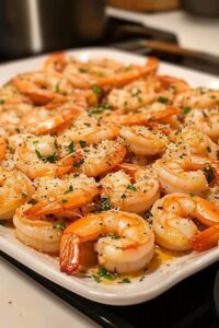 Succulent Garlic Parmesan Roasted Shrimp Recipe