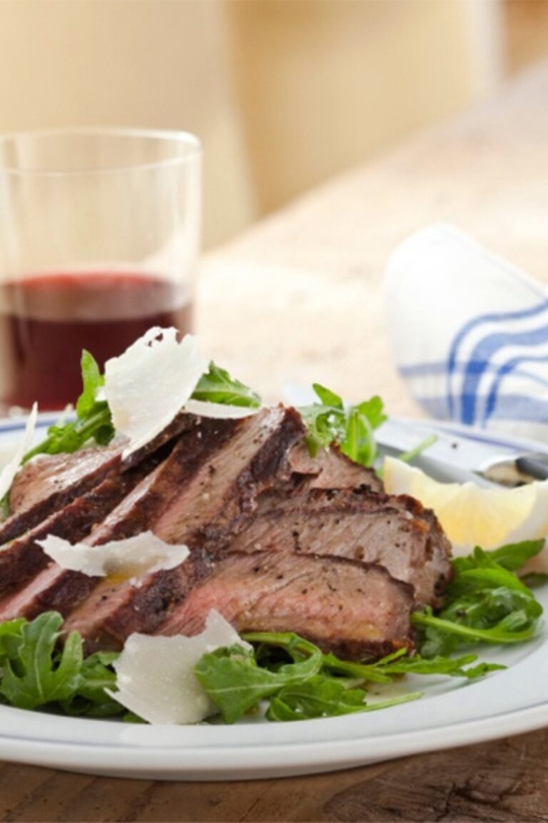 Ina Garten Grilled Steak & Arugula Recipe