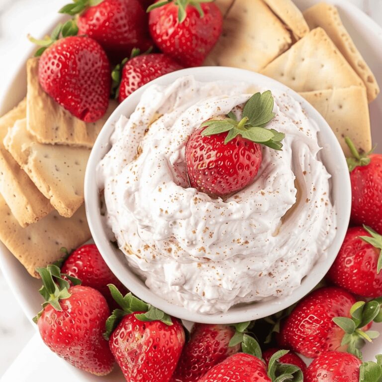 Creamy Strawberry Cloud Dip Recipe