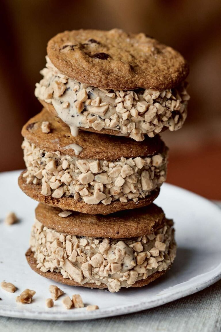 Ina Garten Coffee Chocolate Chip Ice Cream Sandwiches Recipe