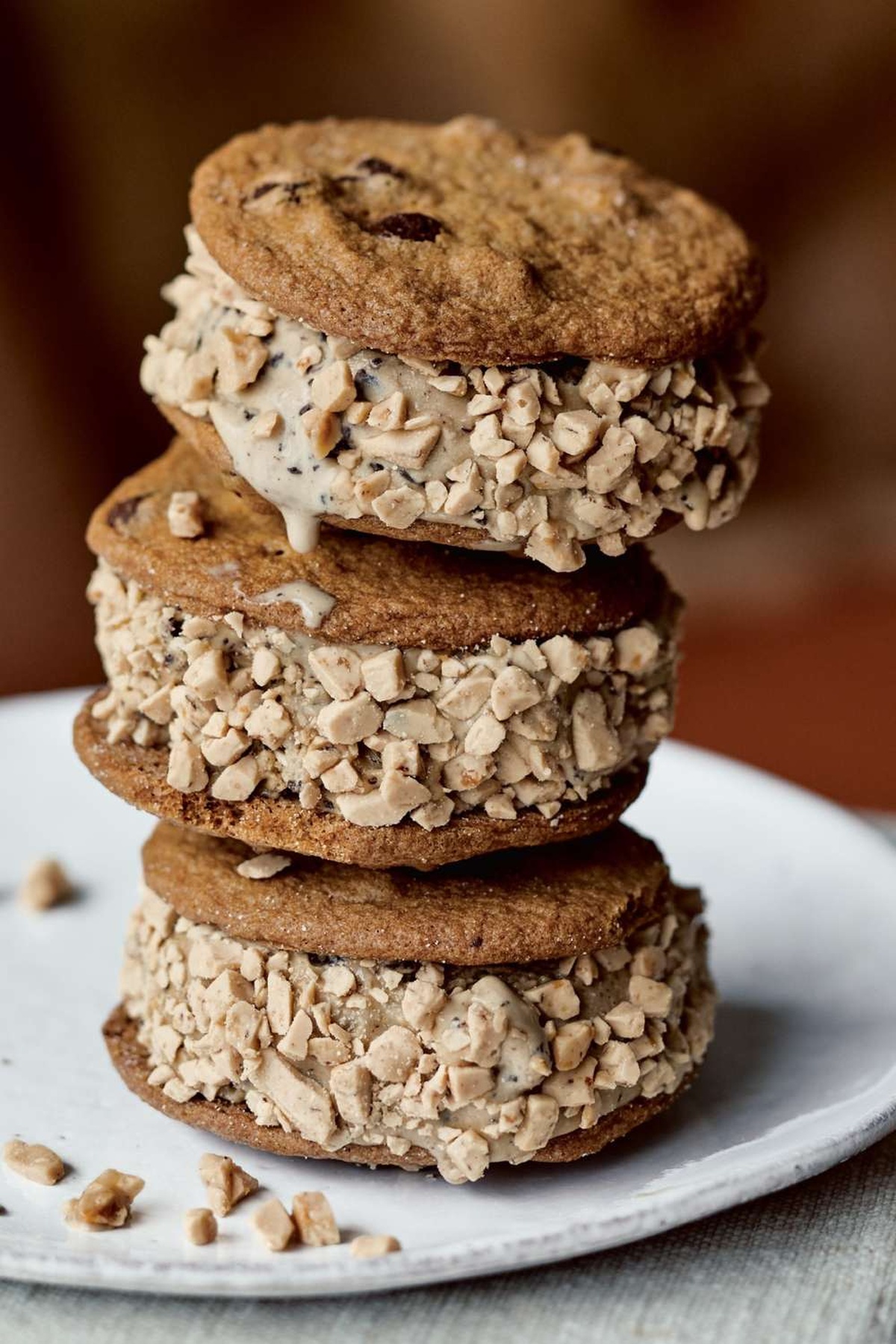 Ina Garten Coffee Chocolate Chip Ice Cream Sandwiches Recipe