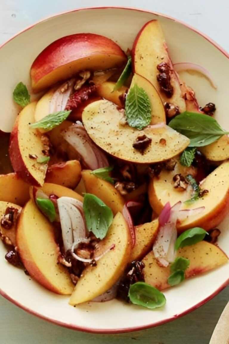 Barefoot Contessa Peach Salad Recipe
