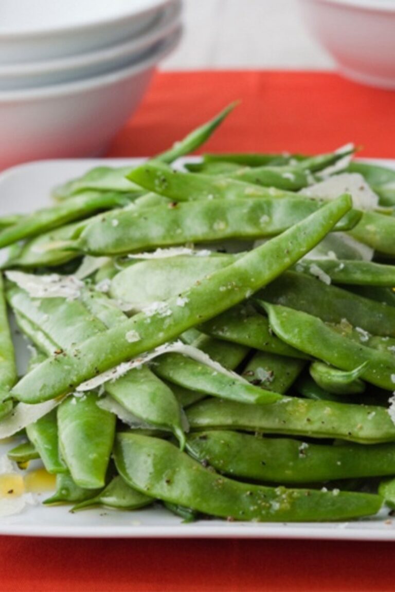Ina Garten Flat Beans With Pecorino Recipe