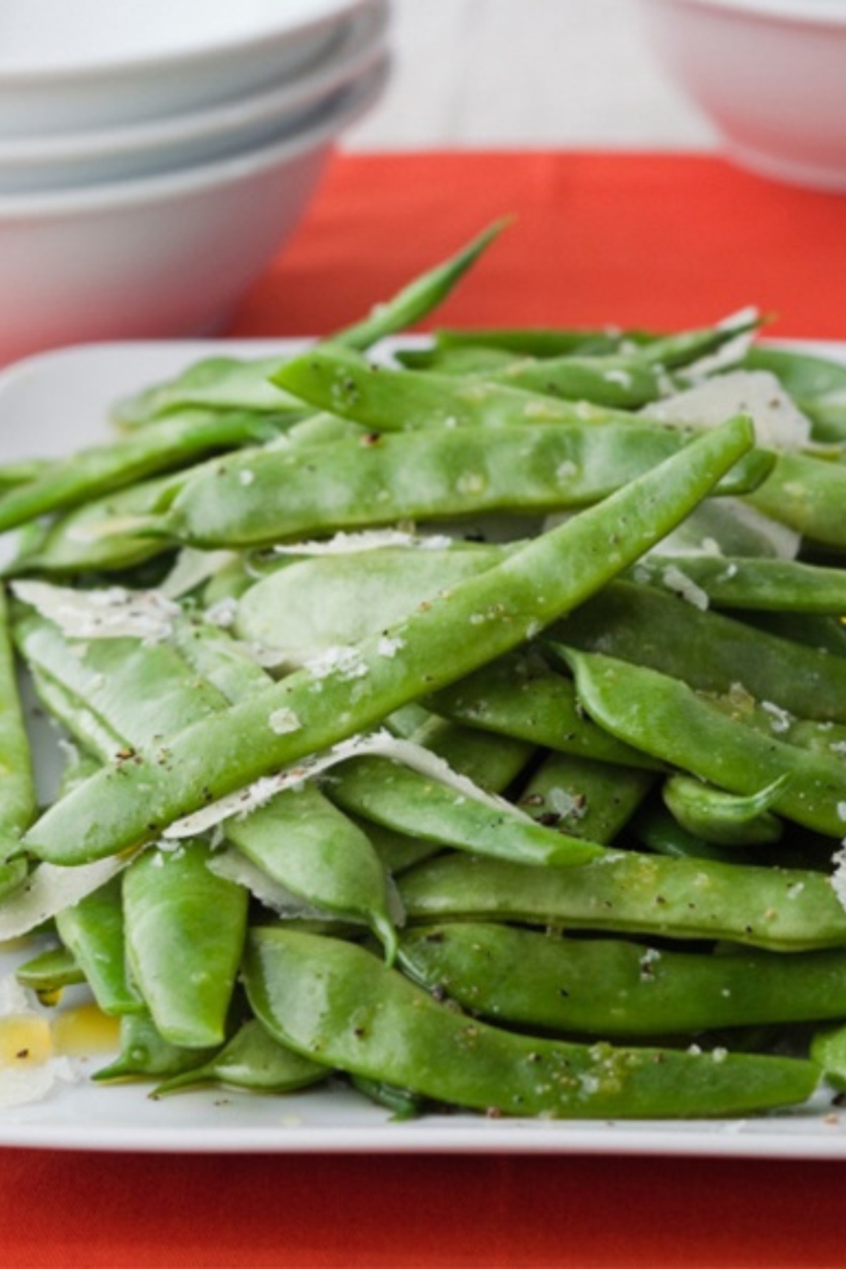 Ina Garten Flat Beans With Pecorino Recipe