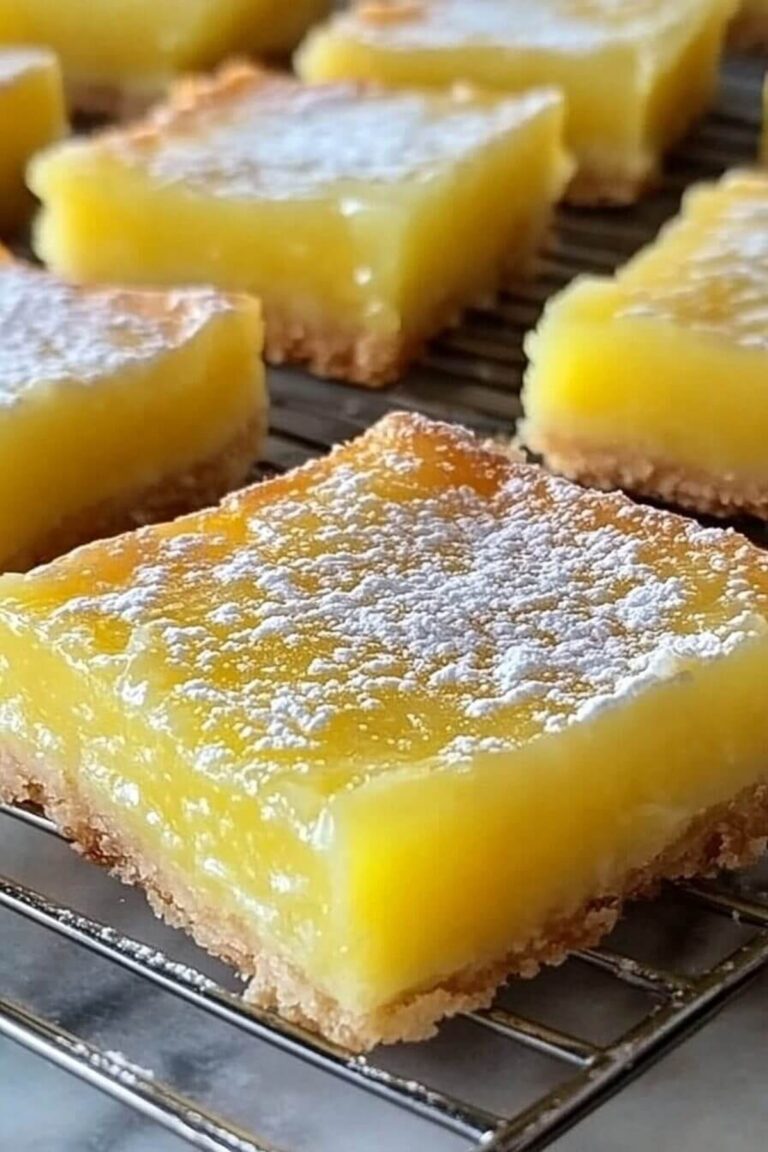 Heavenly Lemon Bars Recipe