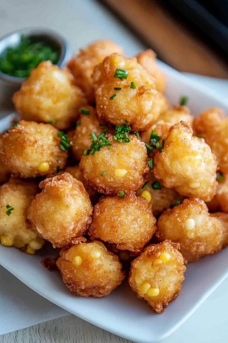 Crispy Corn Nuggets Recipe