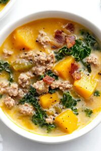 Hearty Low Carb Keto Zuppa Toscana Soup Recipe