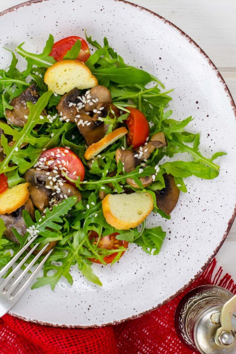 Ina Garten Warm Mushroom Salad Recipe