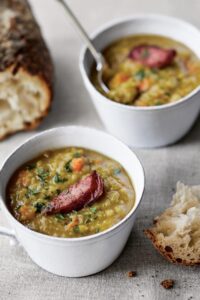 Ina Garten Split Pea Soup With Crispy Kielbasa Recipe