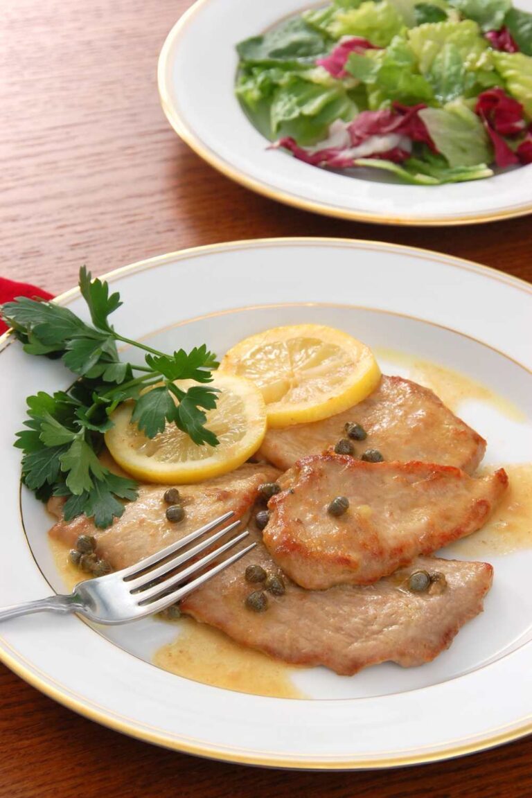 Elegant Barefoot Contessa Veal Piccata Recipe